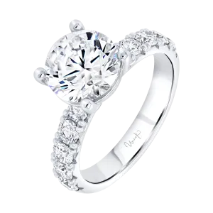 1.01ctw Round Engagement Ring