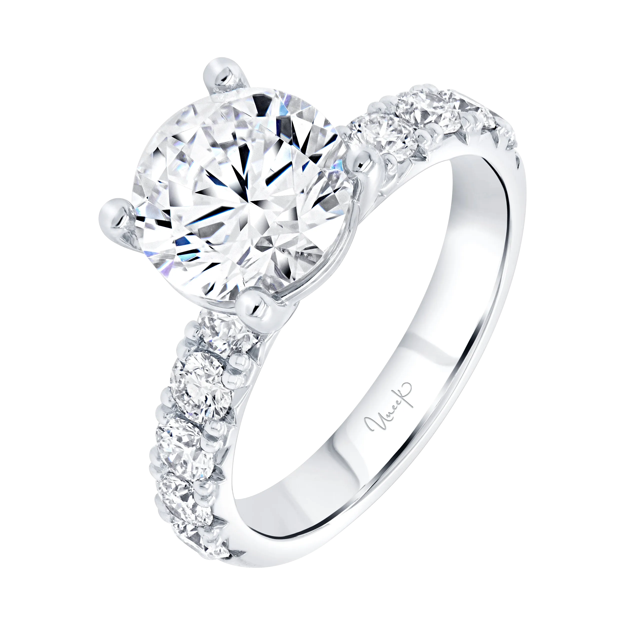 1.01ctw Round Engagement Ring