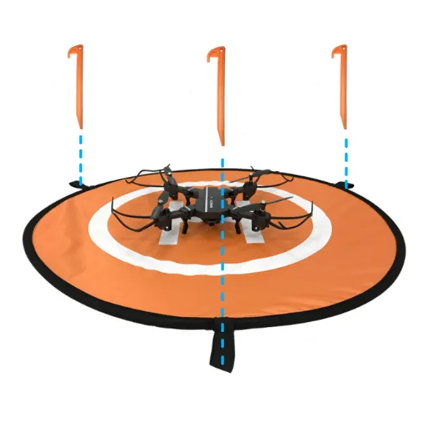 110CM Landing Pad Waterproof Apron With Night Light Mode Reflective Foldable Parking Apron Pad for DJI FIMI Drone