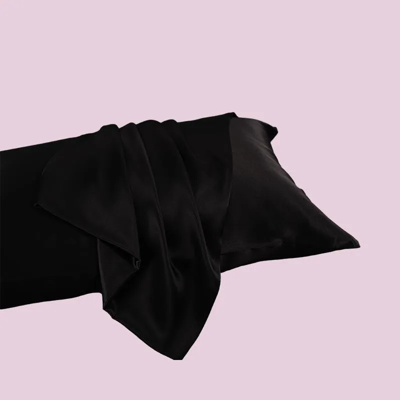 25 Momme silk pillowcase - Black - Dropshipping