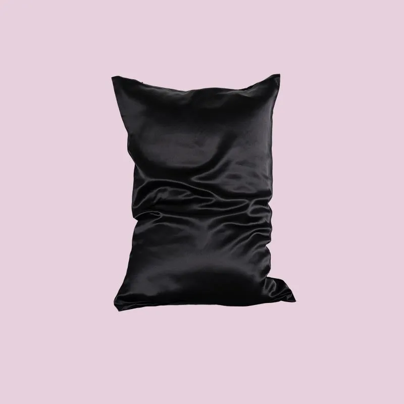 25 Momme silk pillowcase - Black - Dropshipping