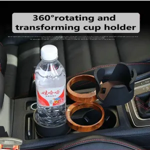 4 In 1 Rotatable Car Cup Holder