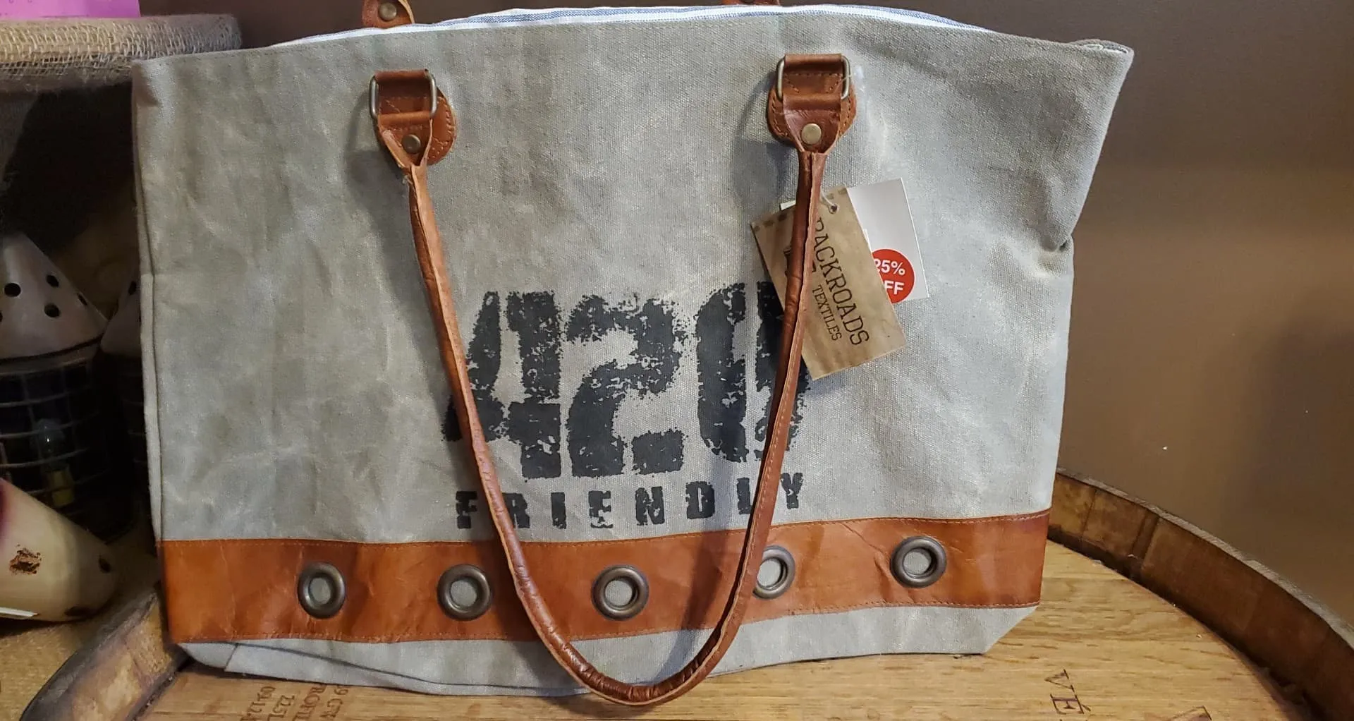 420 Friendly Canvas Bag