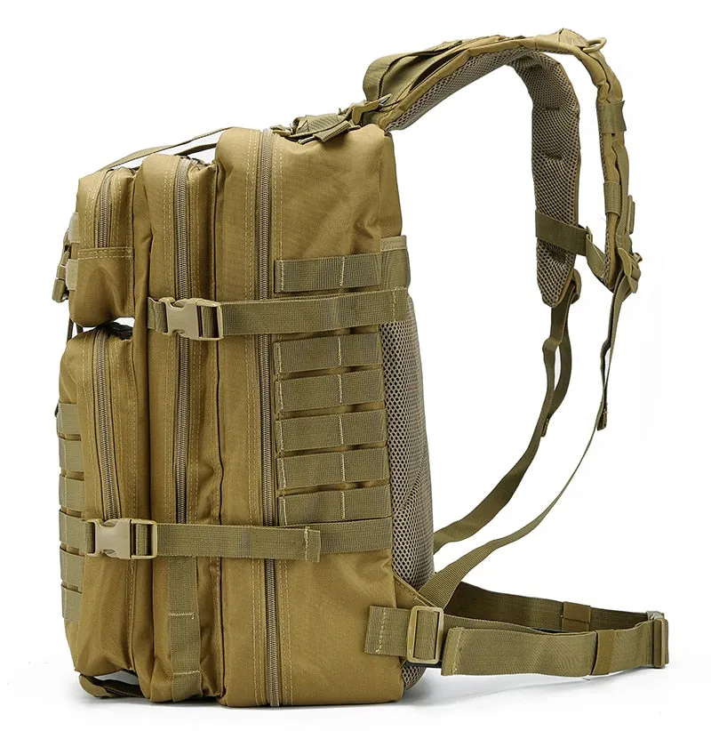 900D Tactical MOLLE Heavy-Duty 3D Military Backpack Waterproof 50L