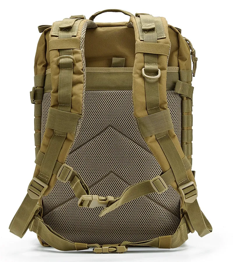 900D Tactical MOLLE Heavy-Duty 3D Military Backpack Waterproof 50L