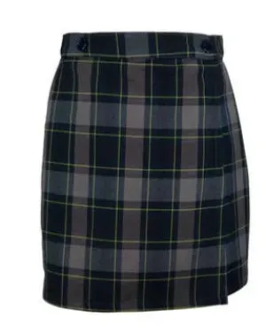 A  Plaid 57 Flap Skort