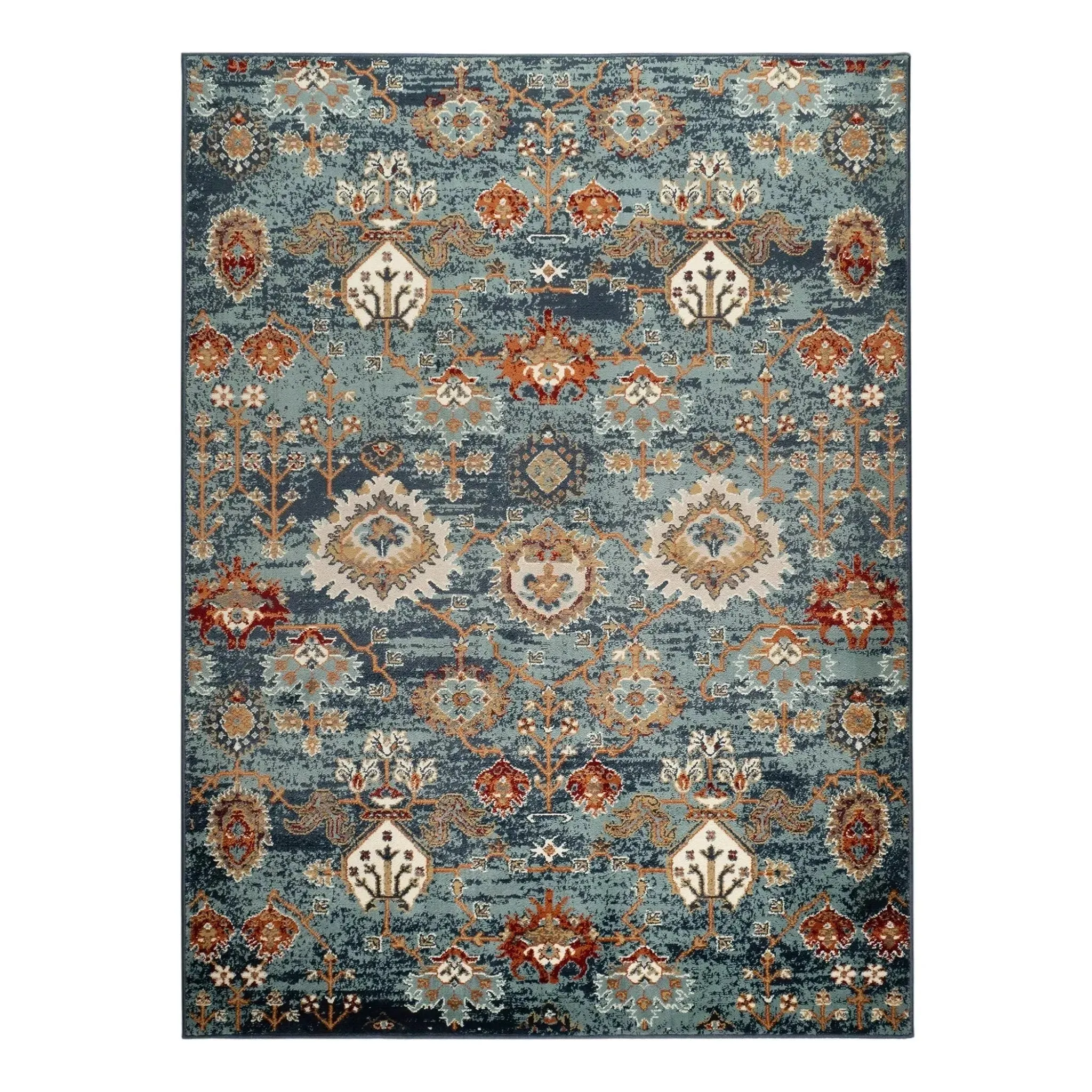 Allure ALU-10 Teal Rug