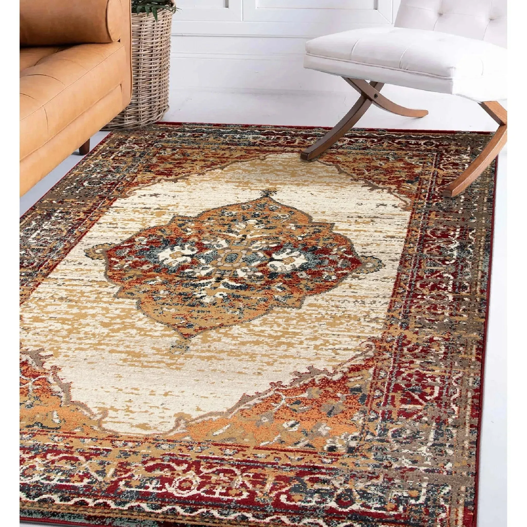 Allure ALU-4 Red Rug