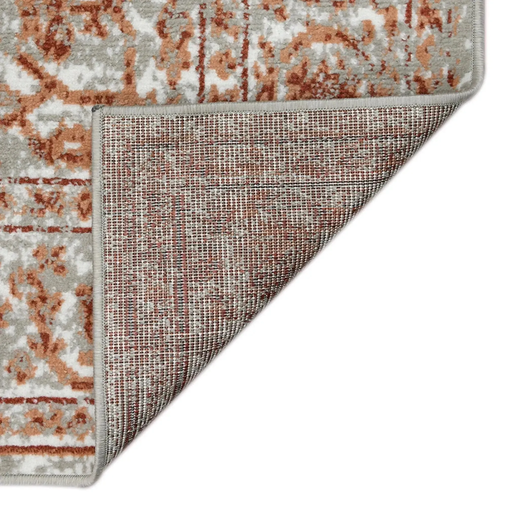 Alpine ALP-9 Orange/Grey Rug