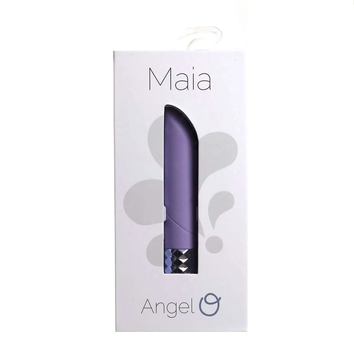 Angel Crystal Gems USB Rechargeable 25 Function Bullet Vibrator