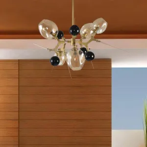 ANKUR BURST 5 LIGHT MODERN CONTEMPORARY CHANDELIER