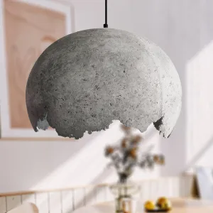 ANKUR CONCRETE BIG DOME HANGING LIGHT