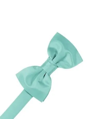 Apricot Luxury Satin Bow Ties