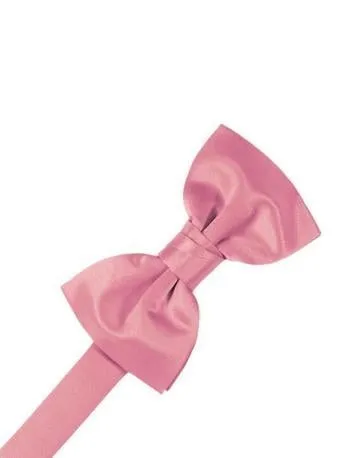 Apricot Luxury Satin Bow Ties