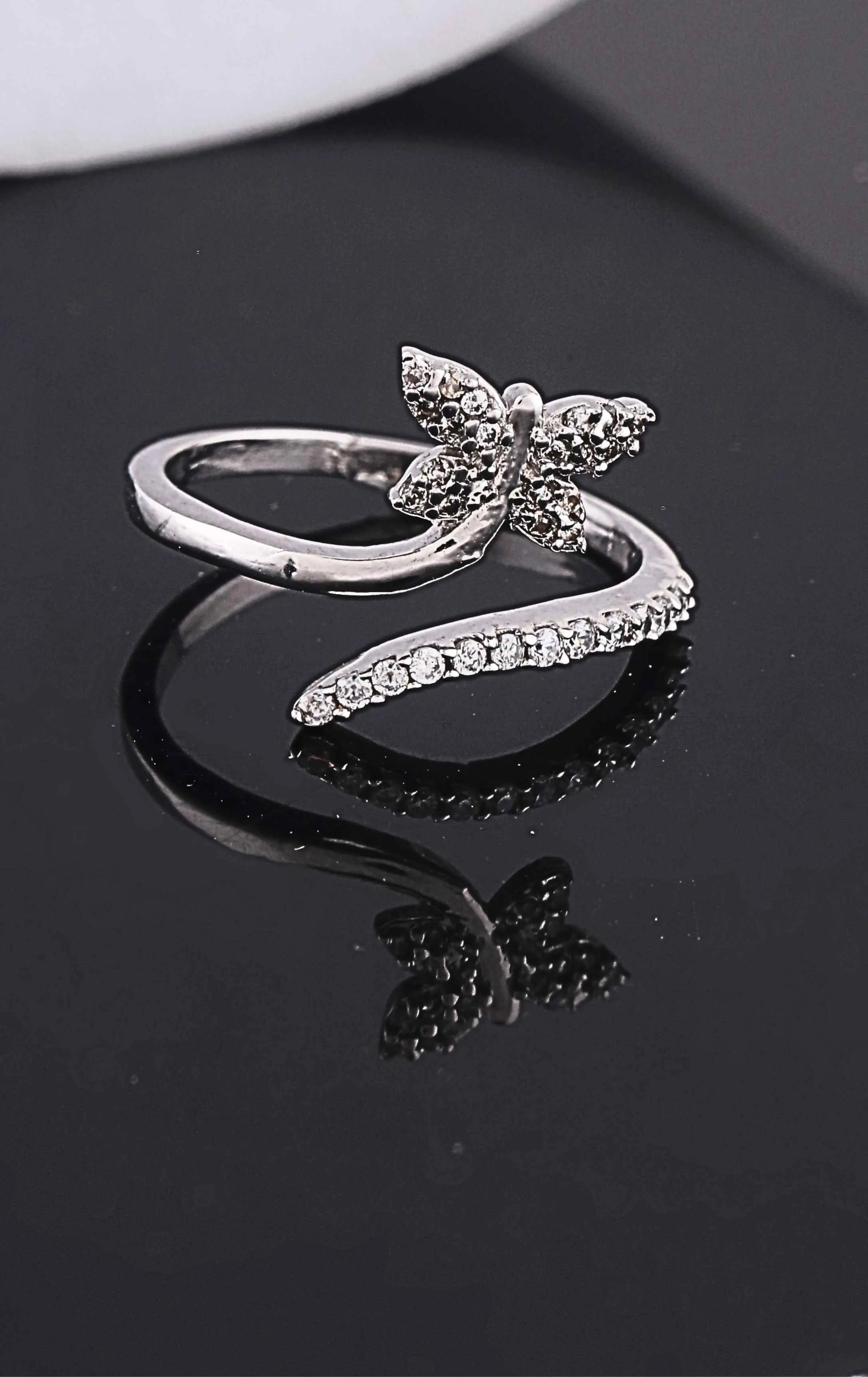 Artistic Butterfly 925 Sterling Silver Ring