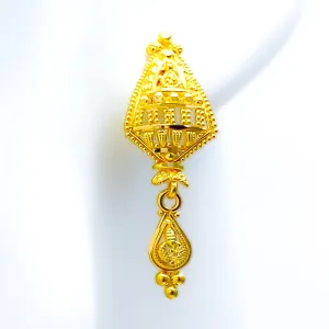 Artistic Chic 22k Gold Earrings