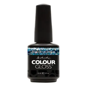 Artistic Colour Gloss, 03156, Emotion Aqua, Glitter, 0.5oz KK