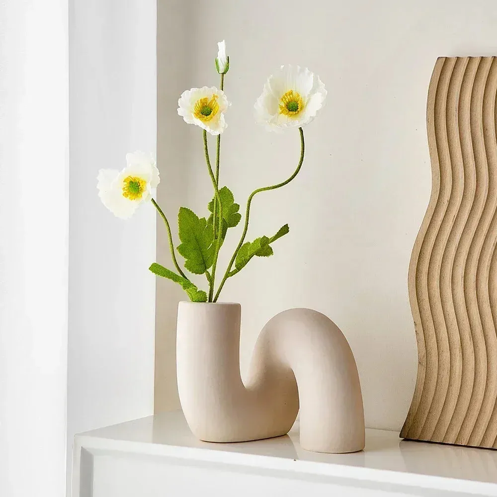 Artistic Curved Vase