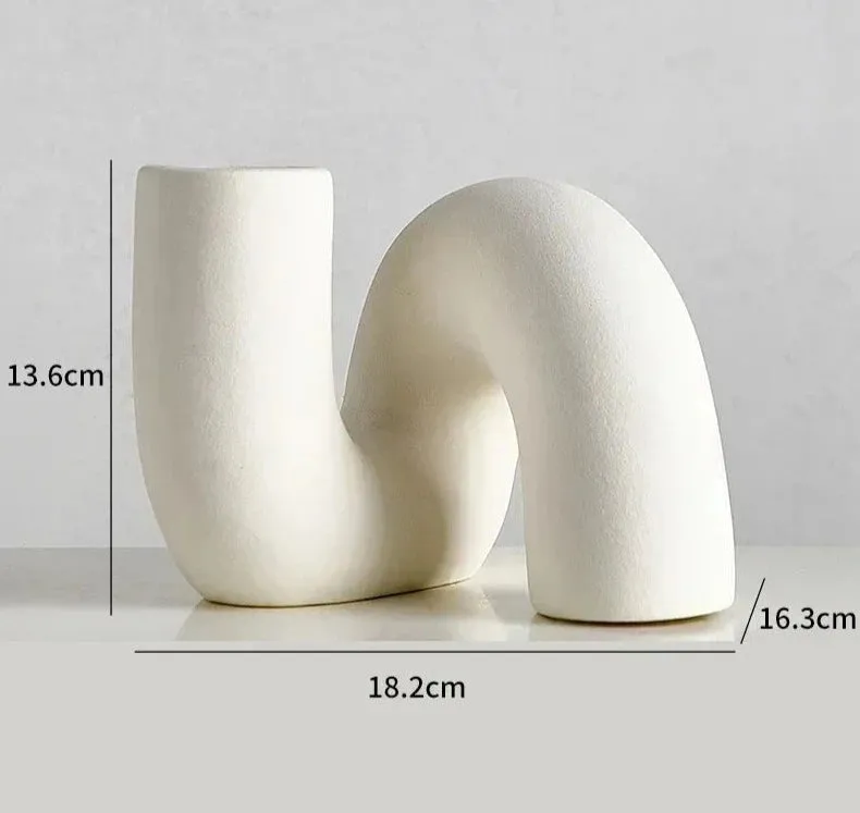 Artistic Curved Vase