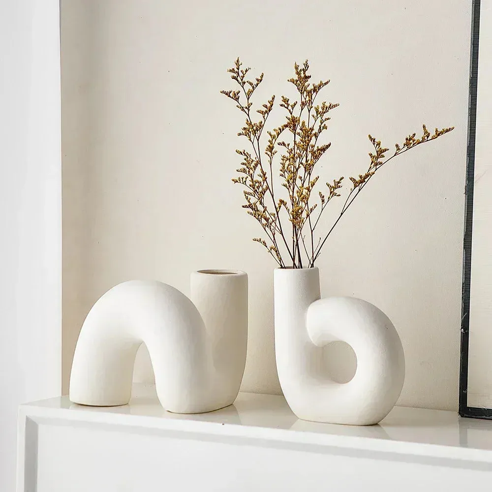 Artistic Curved Vase