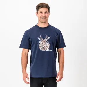 Artistic Springboks Crew Tee - Navy