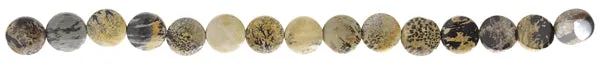 Artistic Stone 12mm Coin 14pcs Approx