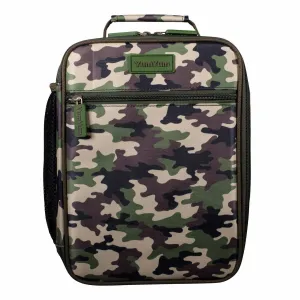 Avanti Yum Yum - Kids Insulated Lunch Bag - Camo Green