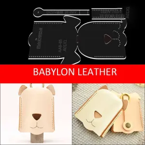 BABYLON™ Leather Key Fob Holder Pattern AAB-85