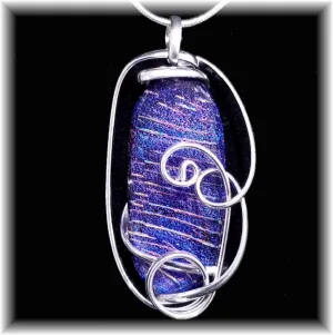 Black Opal Freeform Pendant