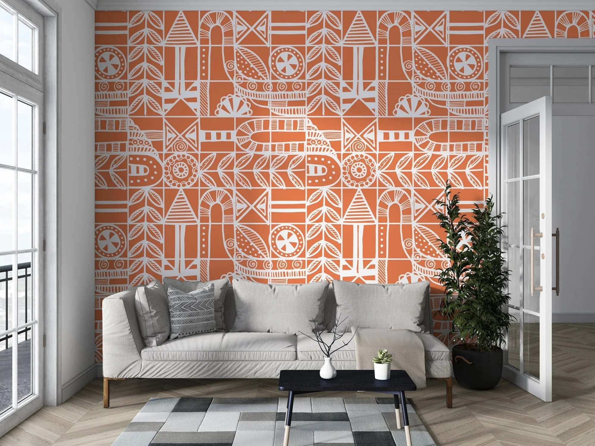 Bohemian Wallpaper Mural: Create Artistic Spaces