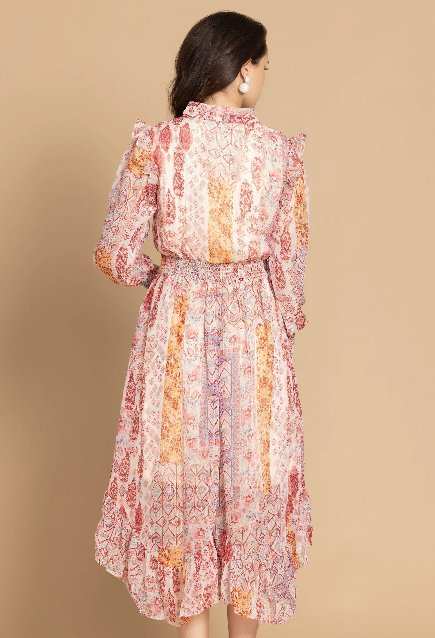 Bohera Renae Patterned Dress