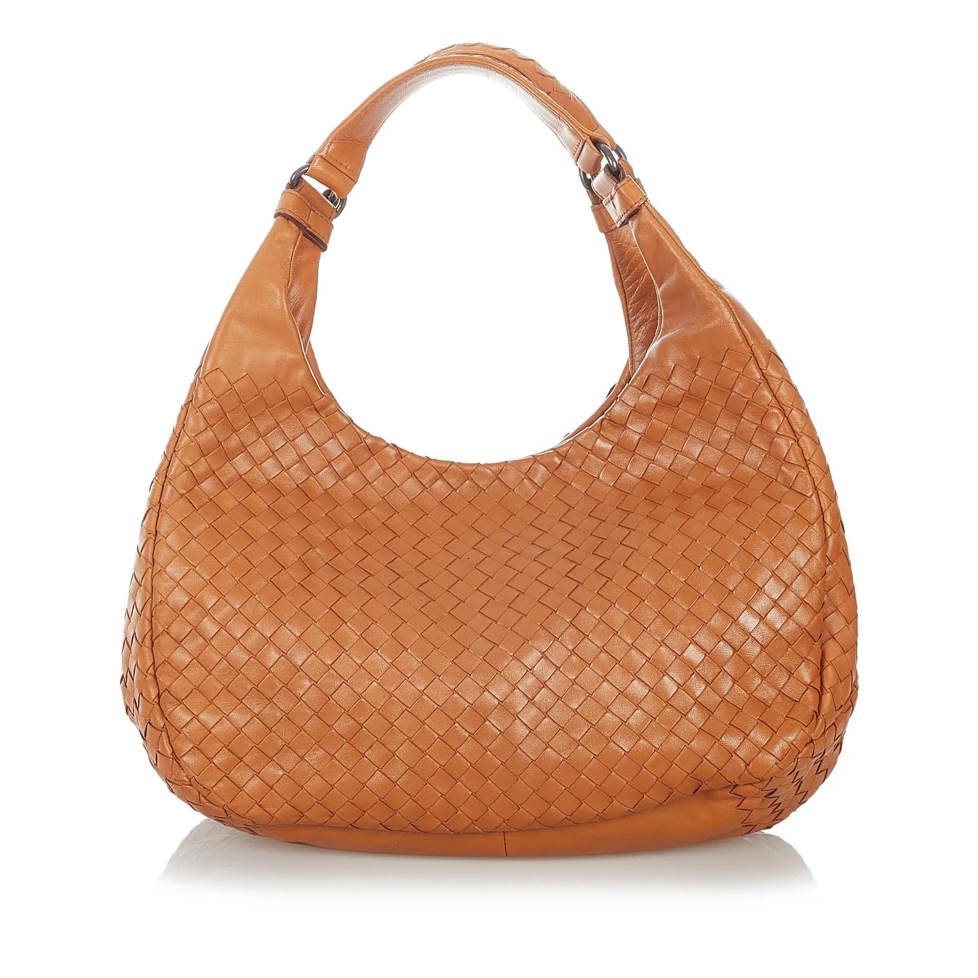 Bottega Veneta Intrecciato Campana Shoulder Bag (SHG-26858)