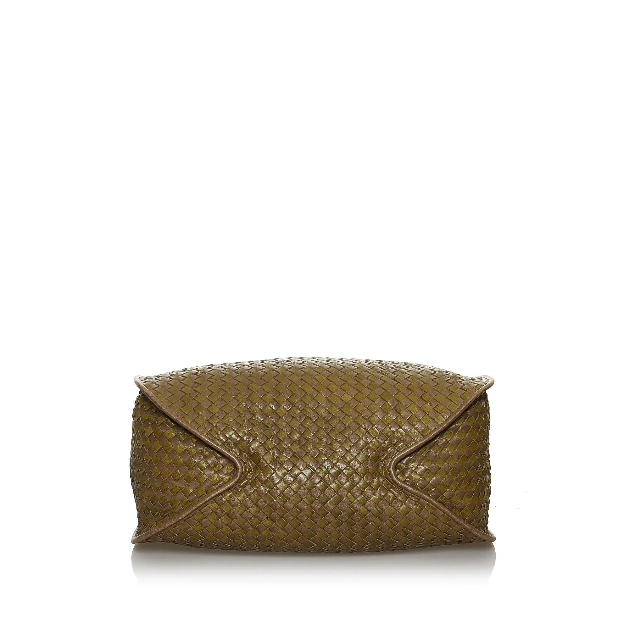 Bottega Veneta Intrecciato Leather Shoulder Bag (SHG-29926)