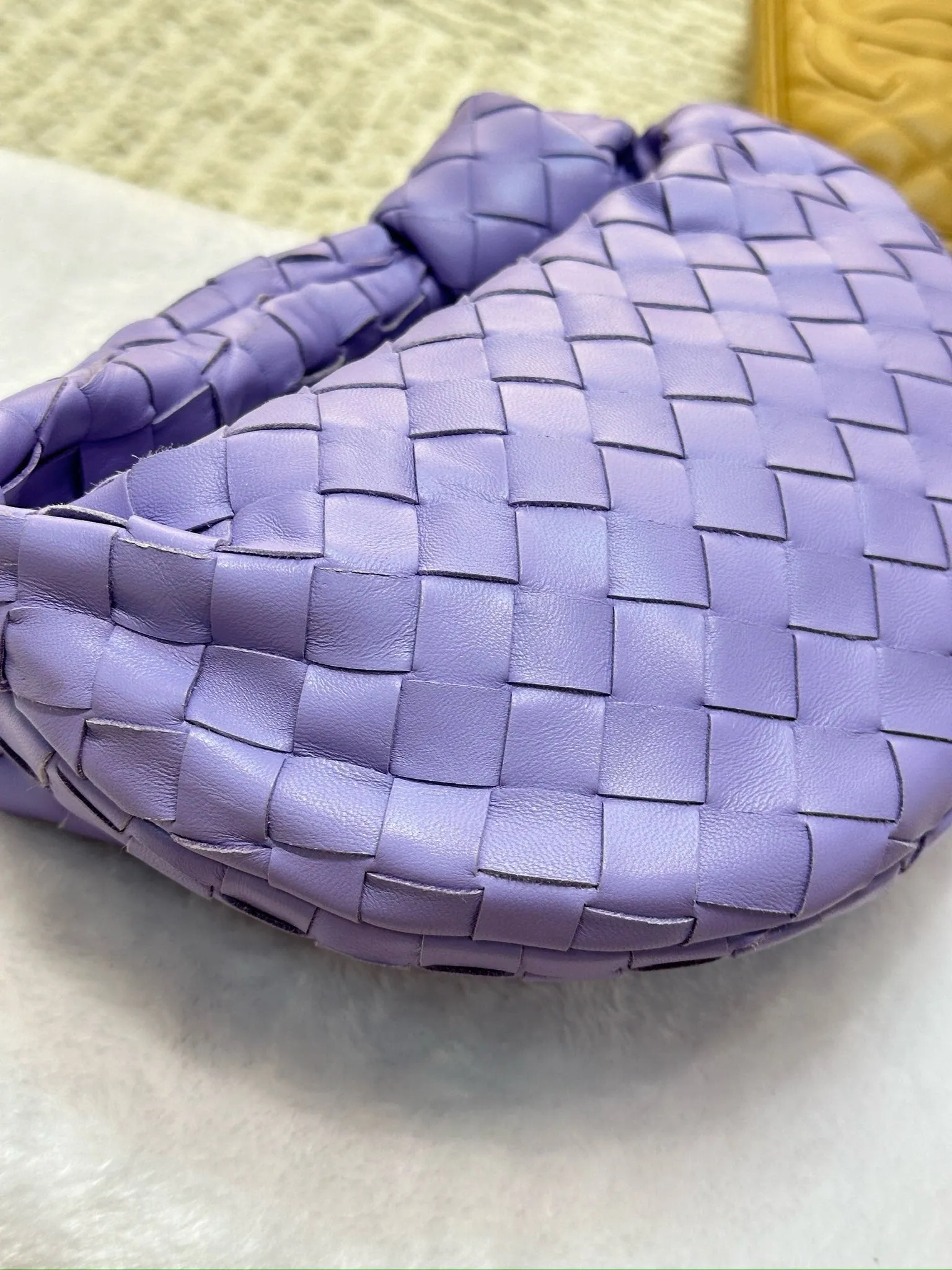 Bottega Venetia Nappa Intrecciato Mini Jodie Lavender