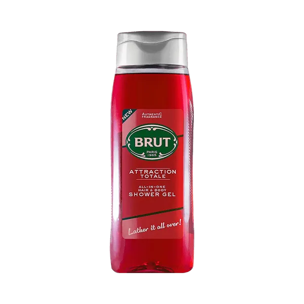 BRUT ATTRACTION TOTALE SHOWER GEL 500ML