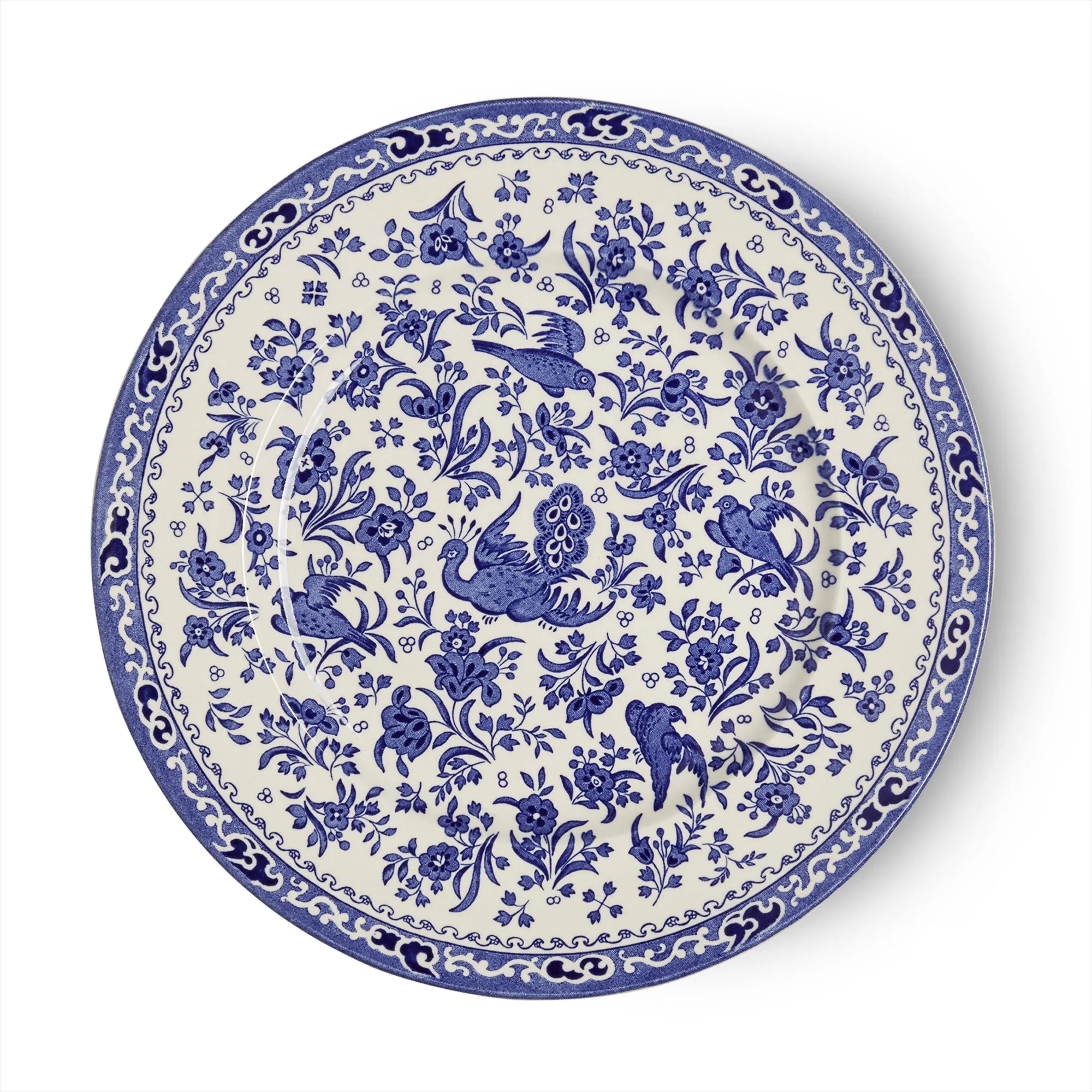 Burleigh Blue Regal Peacock Dinnerware