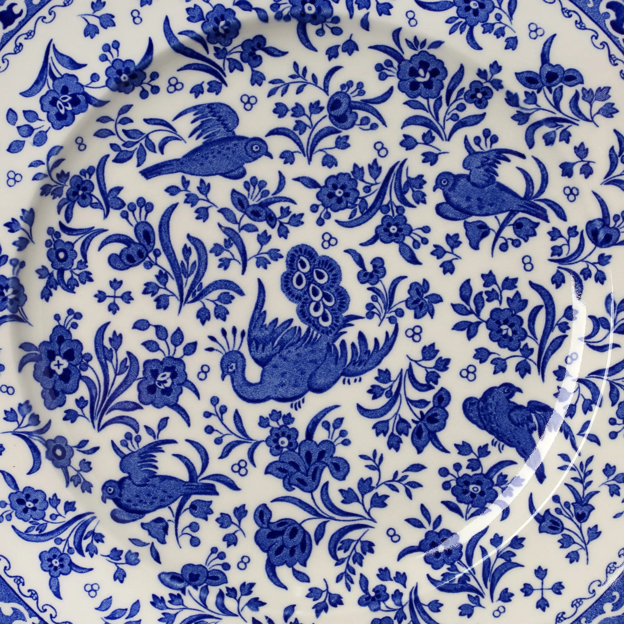 Burleigh Blue Regal Peacock Dinnerware