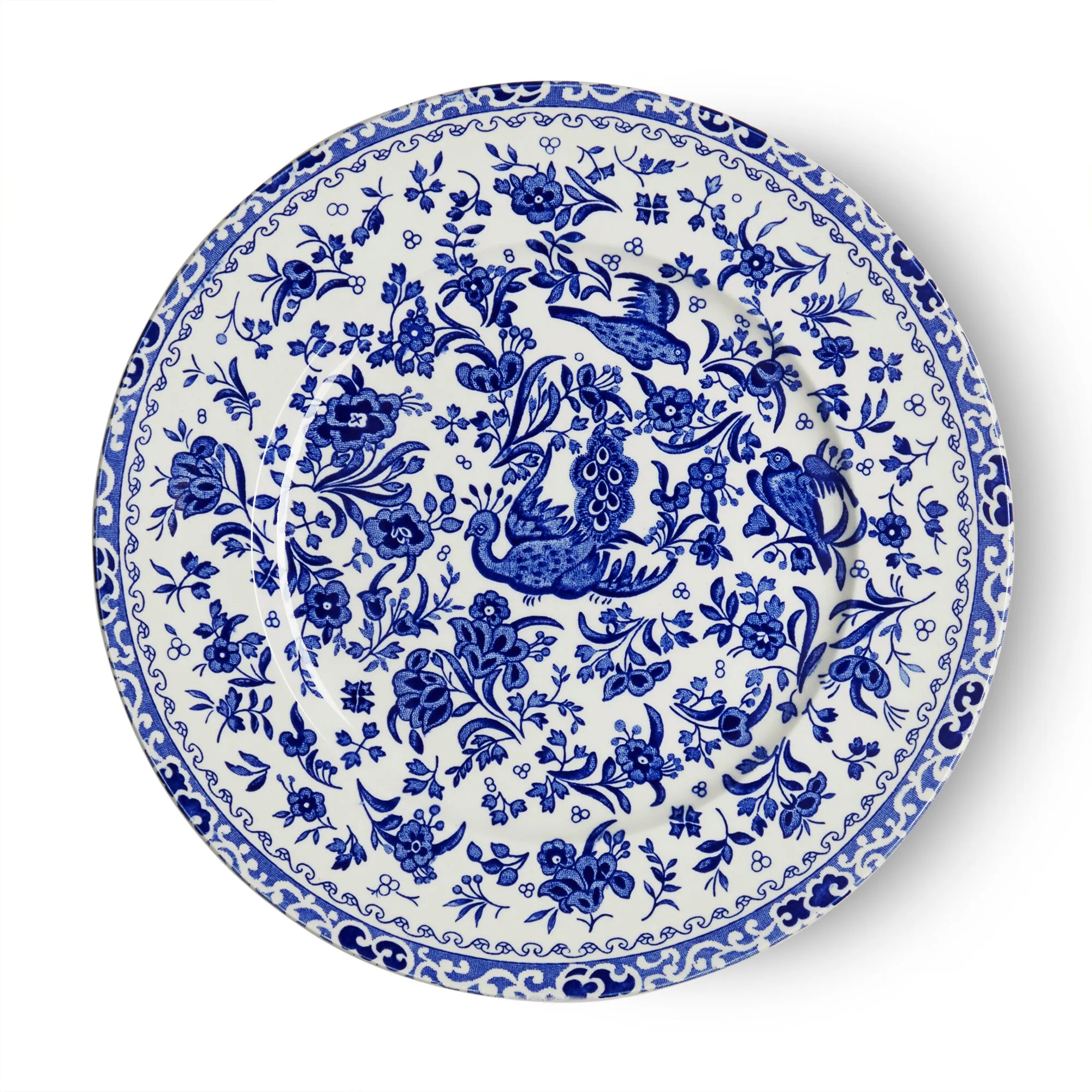 Burleigh Blue Regal Peacock Dinnerware