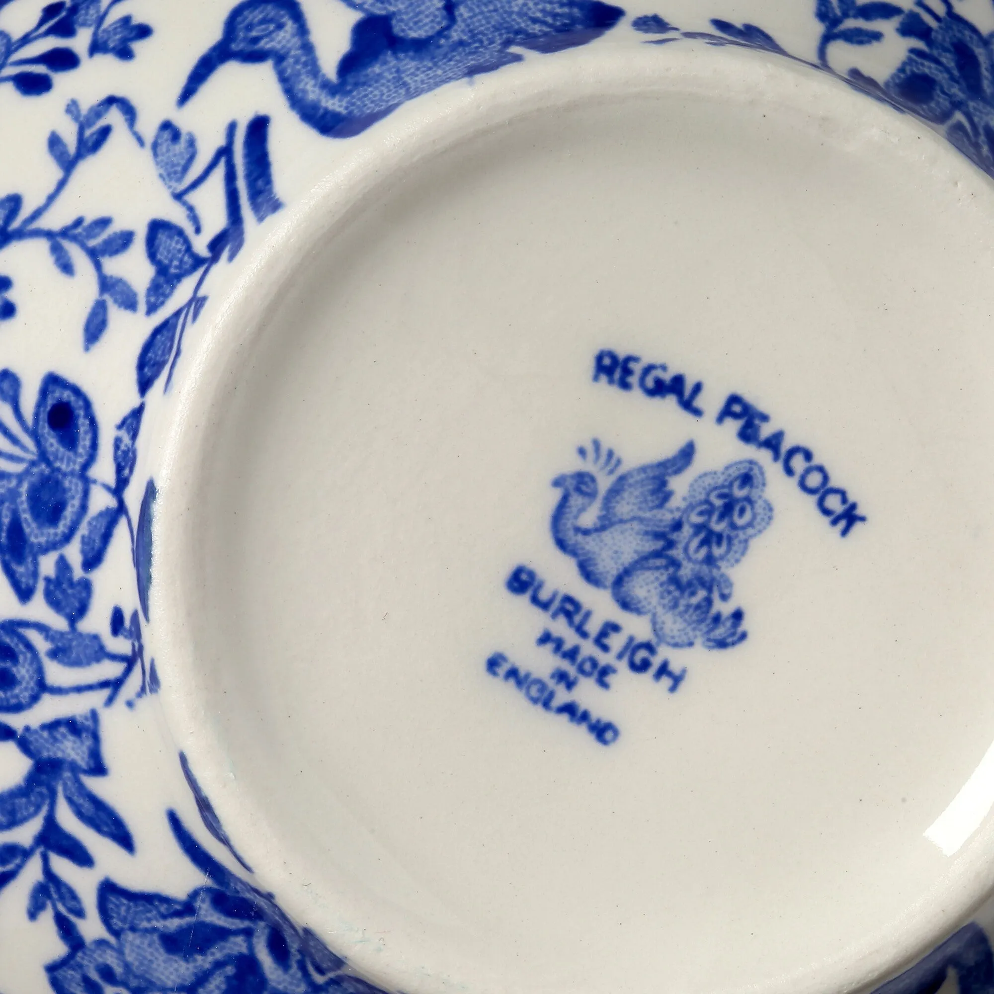 Burleigh Blue Regal Peacock Dinnerware