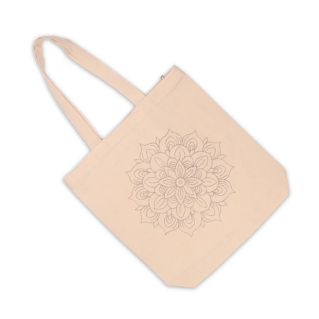 Canvas Tote Bag - Mandala