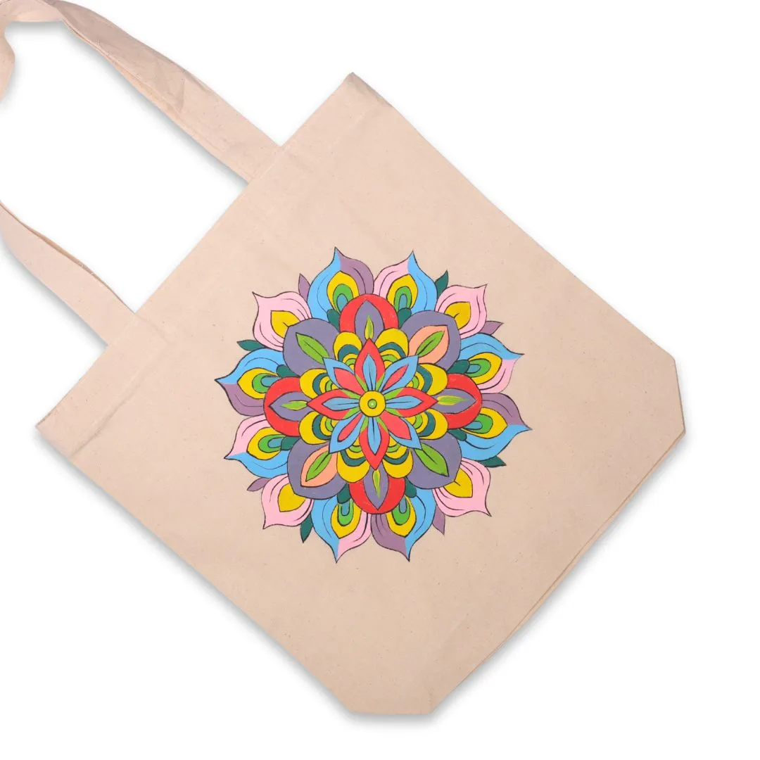 Canvas Tote Bag - Mandala