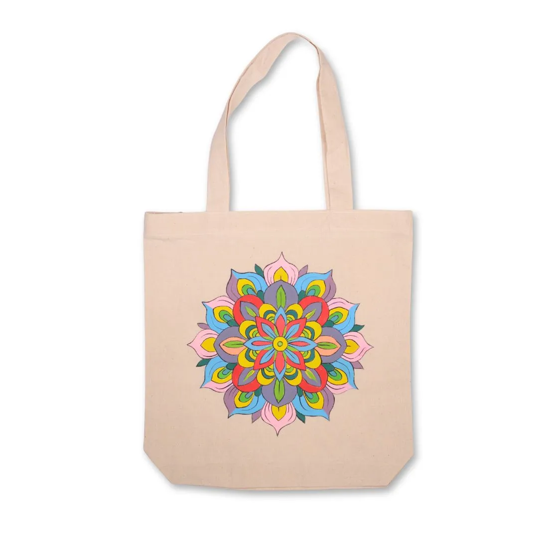 Canvas Tote Bag - Mandala