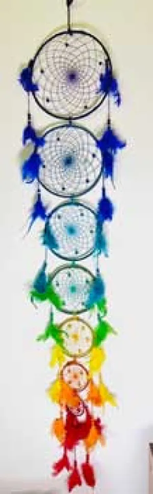 Chakra dreamcatcher 55"