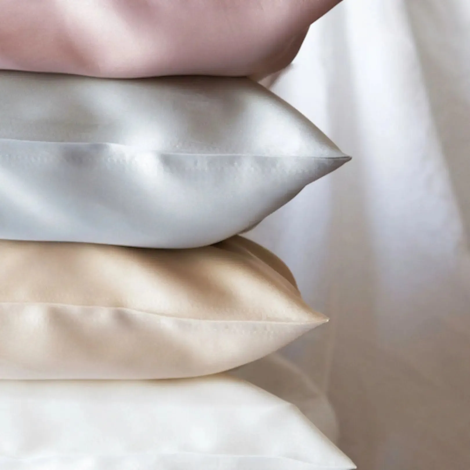 Champagne Silk Pillowcase