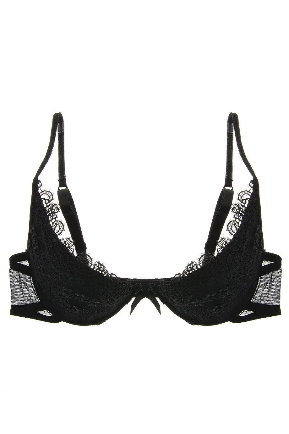 CHRISTIES CRAZY Black Lace Bra