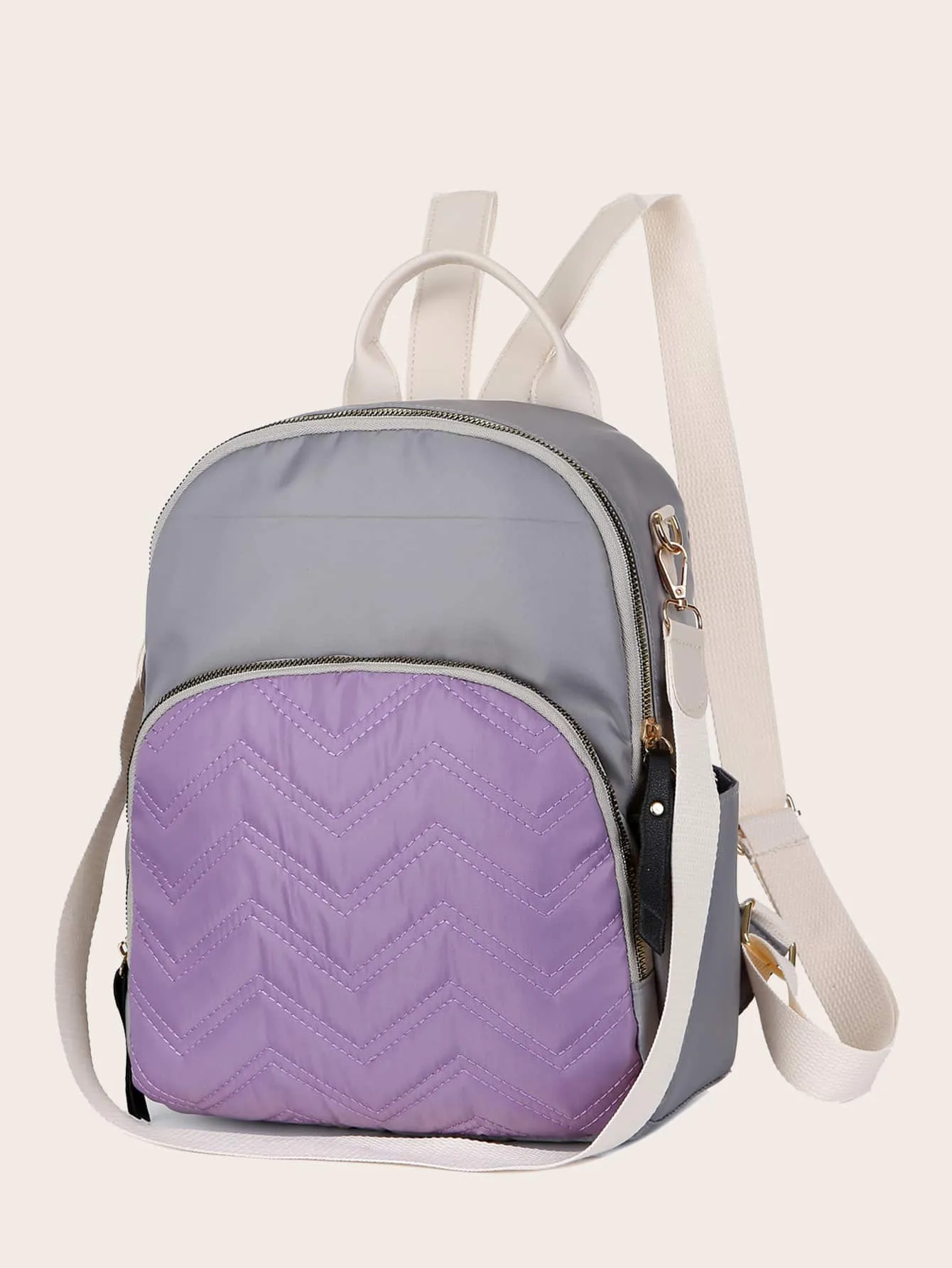 Color Block Backpack