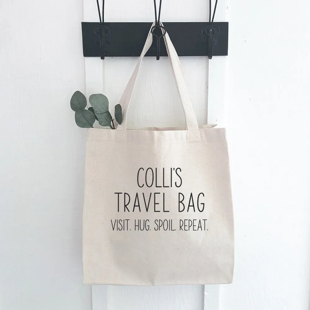 Custom Travel Bag - Natural Canvas Tote Bag