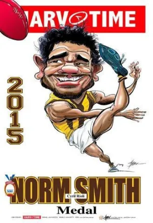 Cyril Rioli, 2015 Norm Smith Medal, Harv Time Poster