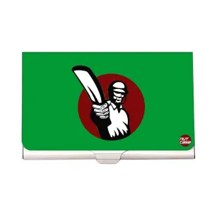 Designer Visiting Card Holder Nutcase - The real game - Cricket