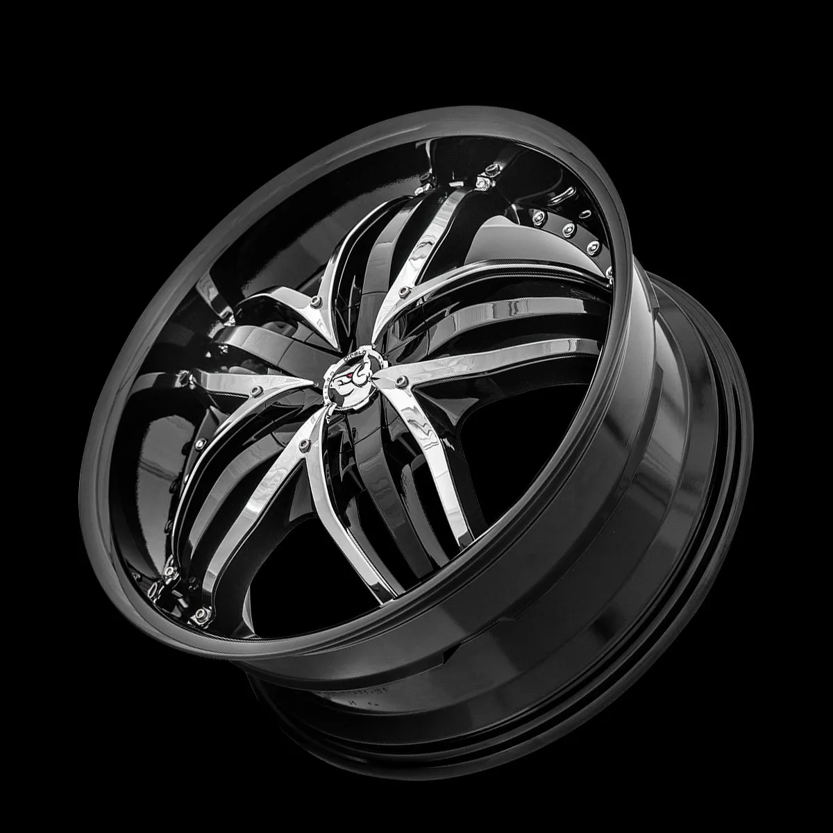 Diablo Angel 20X8.5 Blank 20mm Gloss Black